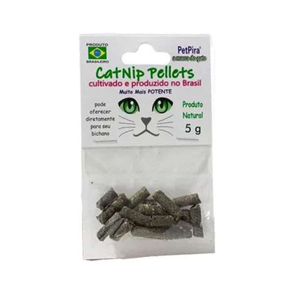 Erva Catnip Pellets Natural Petpira 5 g