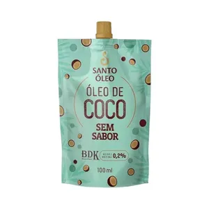 Óleo Santo Óleo de Coco Sem Sabor 100ml OLEO DE COCO 100ML S/SABOR SANTO OLEO