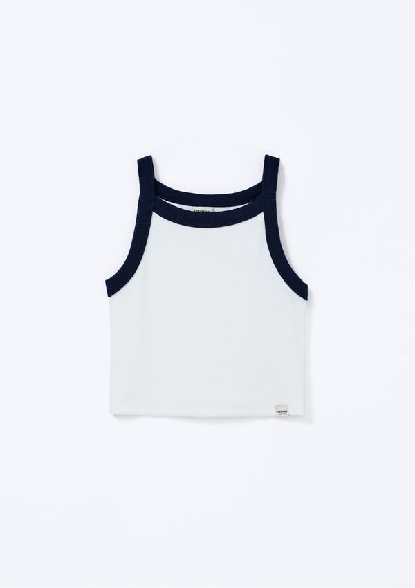 Regata Infantil Menina Cropped Canelada - Off white 012