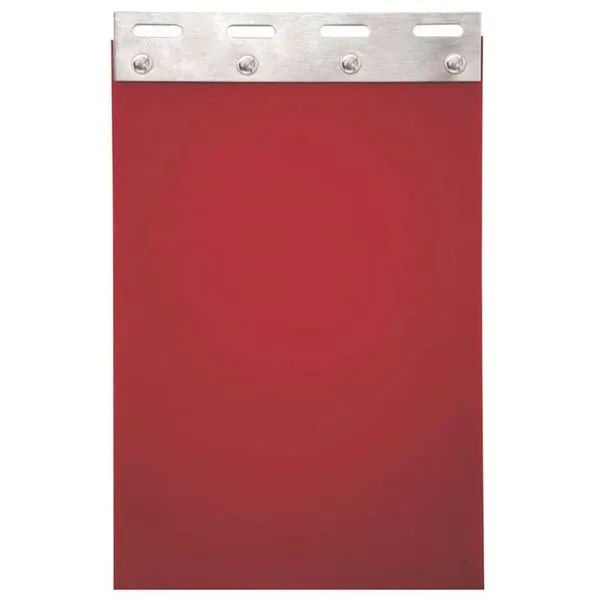 Cortina em Tira com Pendural Vermelha 2 Metros - 10433110 - CARBOGRAFITE