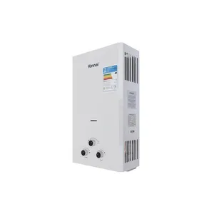 Aquecedor A Gas Mecanico Reu M150 Cfh M15 15 Litros Glp Branco Rinnai