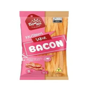 Biscoito Palito 80 g Sabor Bacon BISCOITO PALITO 80G SABOR BACON