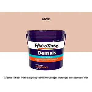Tinta Acrílica Econômica Hidrotintas Fosca 3L Demais Areia (MP)
