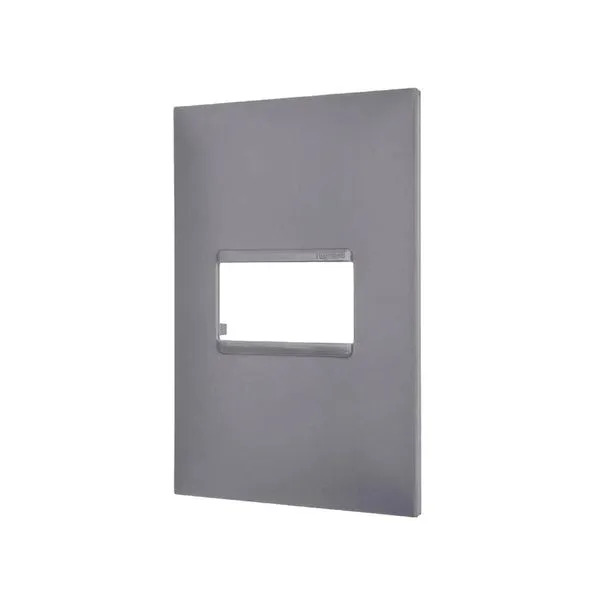 Placa 1 Posto Horizontal 4x2 Legrand Pial Plus+ Cinza 618501CZ (MP)