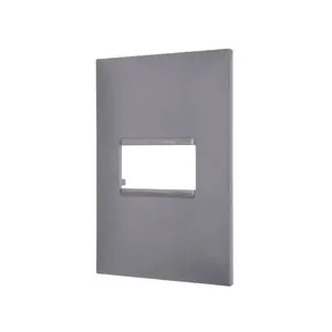 Placa 1 Posto Horizontal 4x2 Legrand Pial Plus+ Cinza 618501CZ (MP)