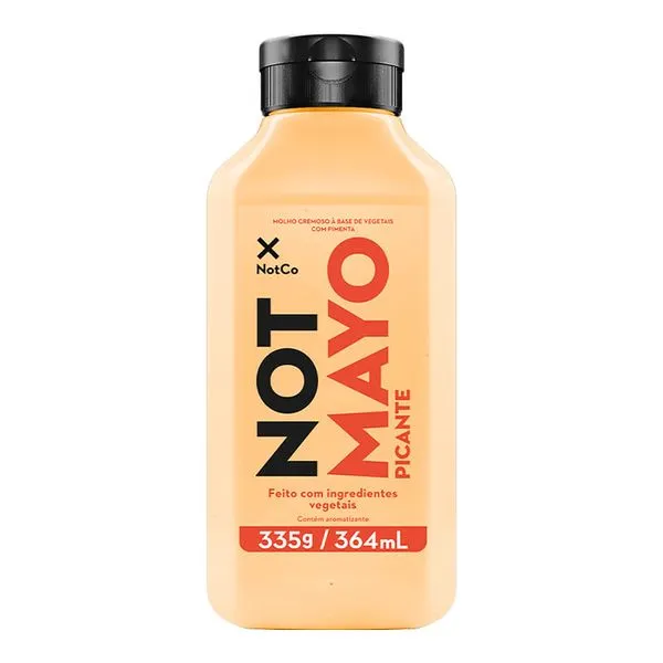 Maionese Not Mayo Picante 335g - Notco
