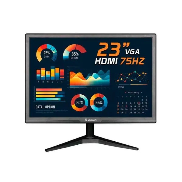 Monitor Valianty VT23X 23" Full HD 75Hz HDMI VGA 21206 (MP)