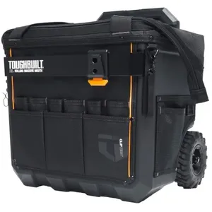 Bolsa de Transporte para Ferramentas Rolling Massive Mouth XL TB-CT-61-18 com Rodas e Base a Prova D Agua Toughbuilt Bolsa de Transporte Rolling Massive Mouth XL TB-CT-61-18 com Rodas para Ferramentas Toughbuilt