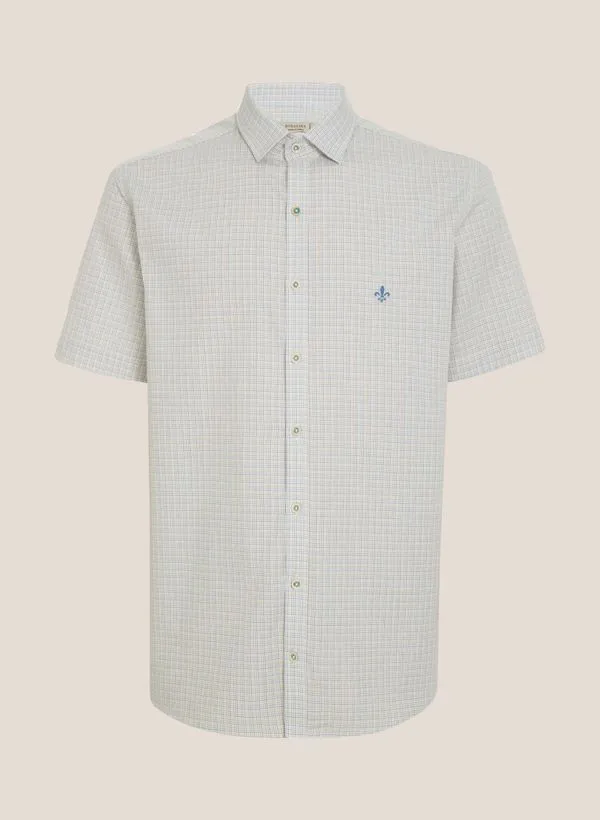 Camisa Comfort Fit Xadrez Dudalina Masculina 3