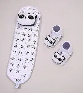 Kit Pantufa e Naninha Panda Panda