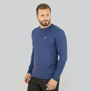 Camiseta Uvpro Uvline Manga Longa Masculino Marinho M 1 Unidade