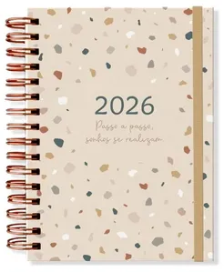 Agenda 2026 Diária Terrazzo