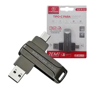 Pendrive 32gb Unidade Flash Tipo-c Para Usb 3.0