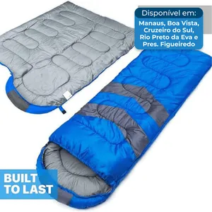 Saco Para Dormir Impermeável Mallome Azul A-BI