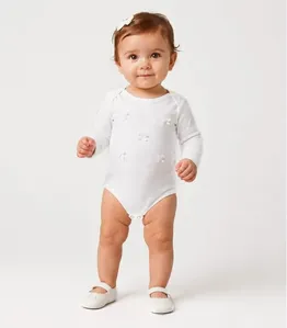 Body Infantil Menina Trick Nick Bege G