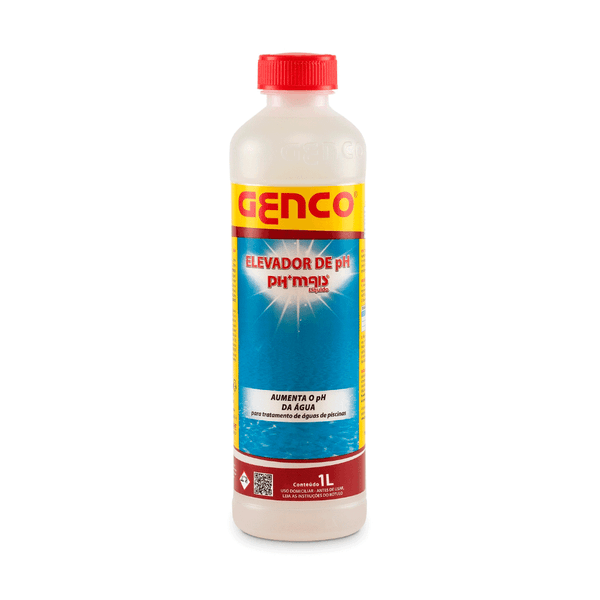 Elevador de PH+ Líquido para Piscina Genco 1 L