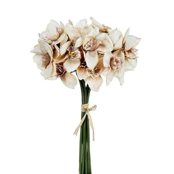 Arranjo floral Noritex 33x33 420-5910075 Branco