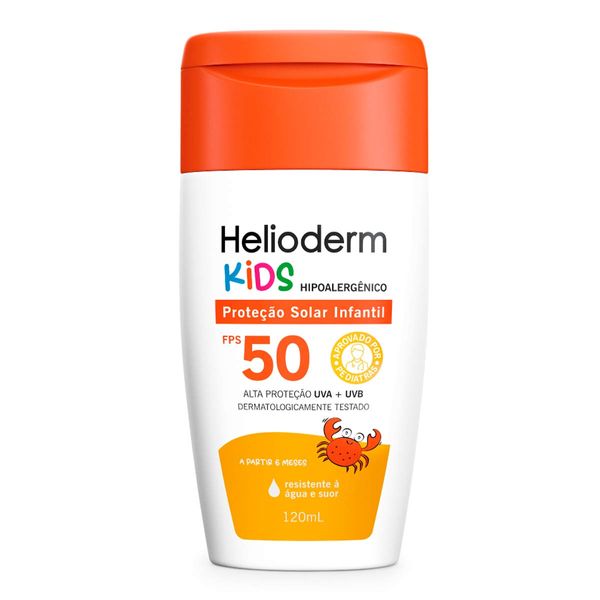 Protetor Solar Corporal Helioderm Kids FPS50 120ml
