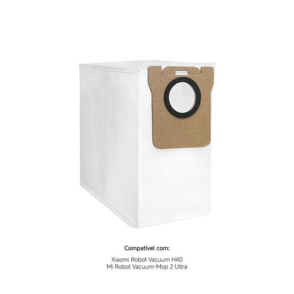Kit 5 Sacos de Poeira p/ Robô Aspirador H40/Mop 2 Ultra