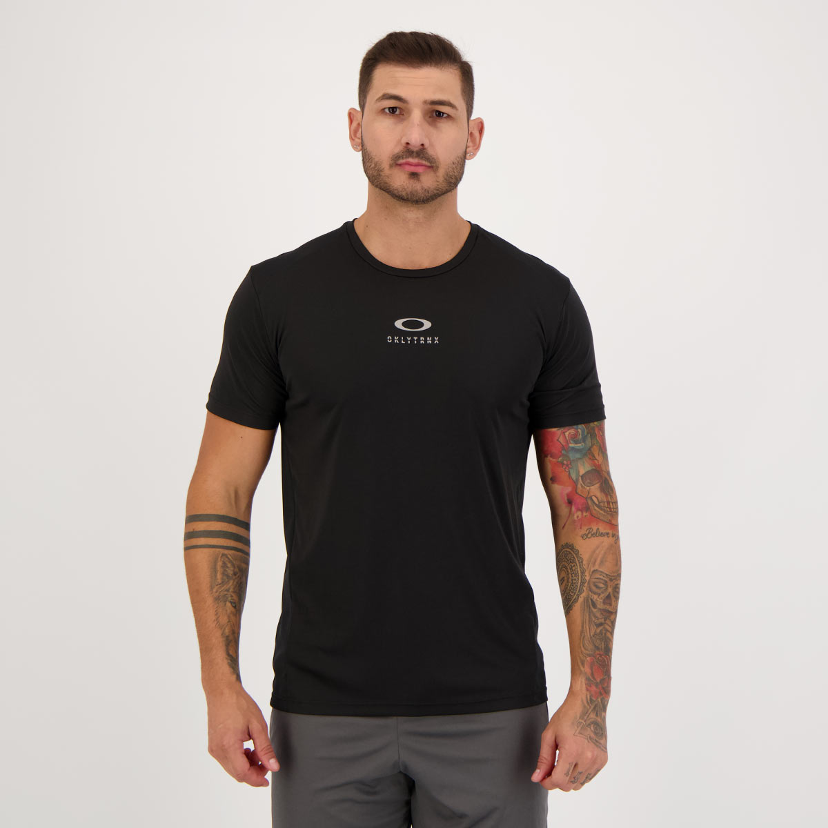 Camiseta Oakley TRNX Logo SS Preta