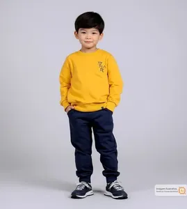 Conjunto Moletom Explore Amarelo - 10