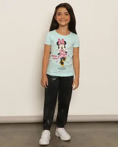 Calça Infantil Jogger Cirrê Preta 10