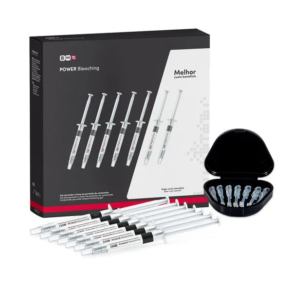 Kit Clareador Power Bleaching Home 16% 7 Unidades Maquira