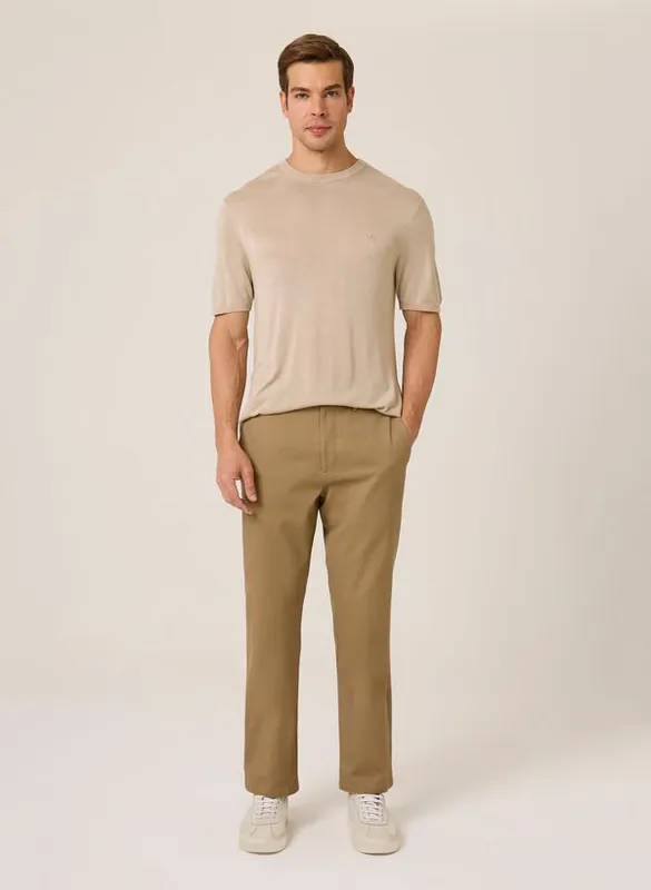 Calça Alfaiataria Right Malha Dudalina Masculina 48