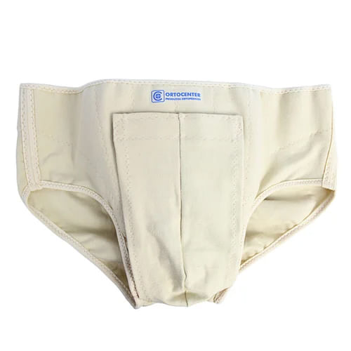 Cueca Para Hérnia Ortocenter Duplo M 1 Unidade