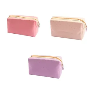 Necessaire Poá Brilho Sortida Pvc E Poliéster 19x10,5x9cm LM3894 - honeyhome