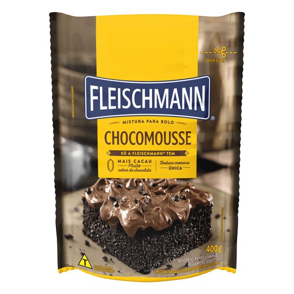Mistura para Bolo Fleischmann Chocomousse 400g