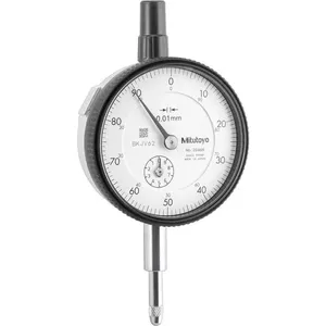 Relógio comparador analógico 0,01 mm x 10 mm 2046A - MITUTOYO