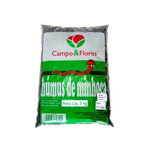 Húmus de Minhoca Campo e Flores 5 kg