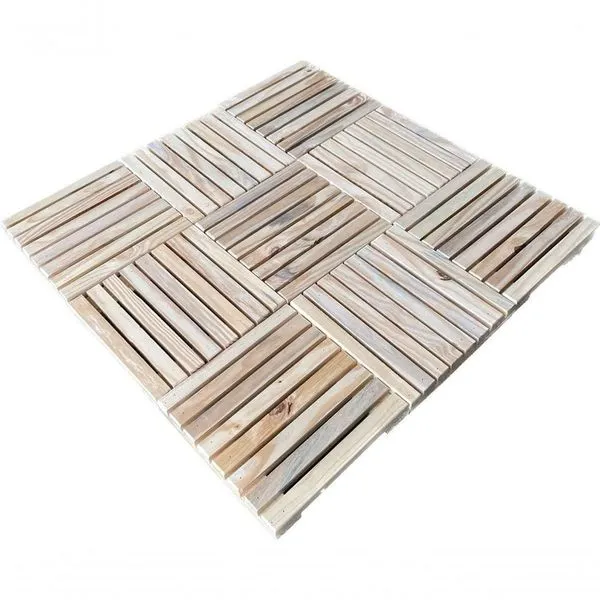Conjunto Piso Industrial 30X30Cm Ripado Para Restaurante