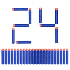 Kit 24 Dardos Para Lançadores Nerf E Arminhas De Pressão