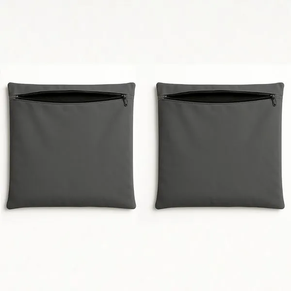 KIT 2 Capa de Almofada 42cm Decorativa Suede Sofá Poltrona