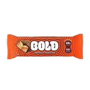 Bold Paçoca e Chocolate 60G - Bold Snacks