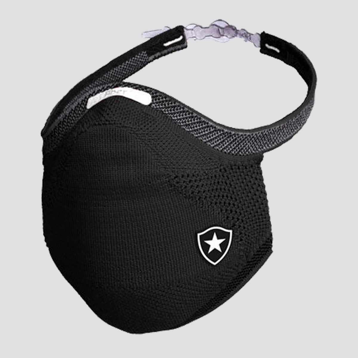 Máscara Fiber Sport Botafogo Preta