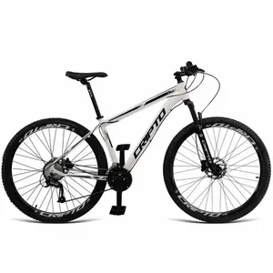 Bicicleta Aro 29 Cripto 24v Acera Freio Hidraulico Trava K7 Mountain Bike Quadro Alumínio 24 Marchas Cripto Bikes Bicicleta Aro 29 Cripto 24v Acera Freio Hidraulico Trava K7 Quadro Alumínio 24 Marchas Cripto Bikes
