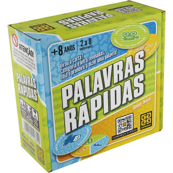 Jogo Palavras Rápidas - Grow