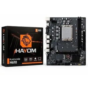 Placa Mãe Hayom H610 DDR4 Soquete Intel LGA1700 Chipset H610 Micro ATX Placa Mãe H610 DDR4 Intel LGA1700 Chipset H610 Micro ATX Hayom