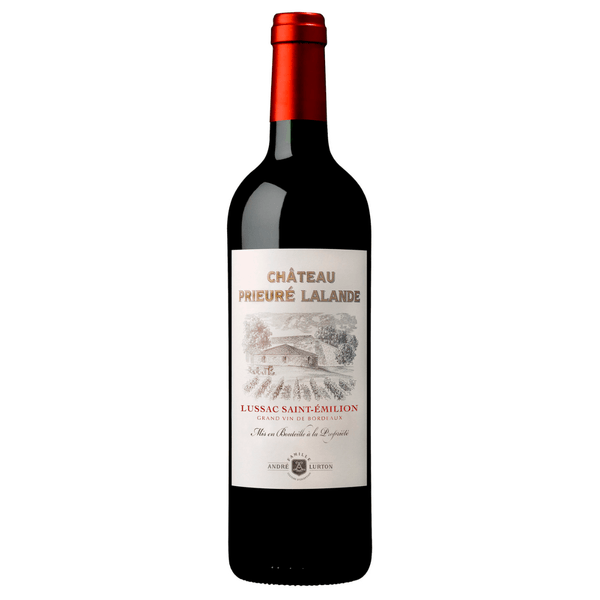 Vinho Tinto Francês André Lurton Château Prieure Lalande Lussac Saint-Émilion Vinho Tinto André Lurton Château Prieure Lalande Lussac Saint-Émilion