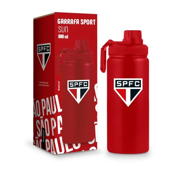 Garrafa Sun Sport São Paulo 800ml 15070 - Brasfoot