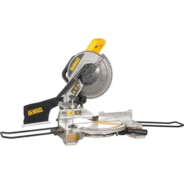Serra Esquadria Dewalt Dw714-b2 10 1650w Base Giratória 0 graus A 50 graus Para Cortes Em Madeira E Alumínio Serra Esquadria Dewalt Dw714-b2 10 1650w Base Giratória 0° A 50° Para Cortes Em Madeira E Alumínio
