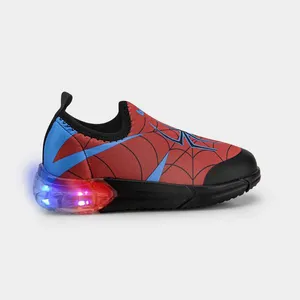 Tênis Infantil Bibi Space Vermelho com Azul de Aranha 22