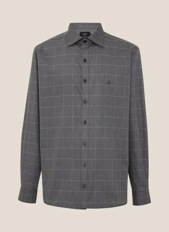Camisa Comfort Fit Xadrez Dudalina Masculina 2