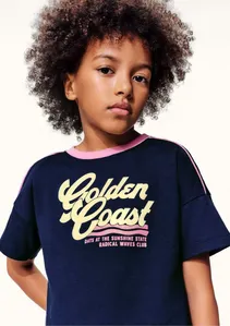Blusa Infantil Menina Super Cotton Boxer - Azul 012