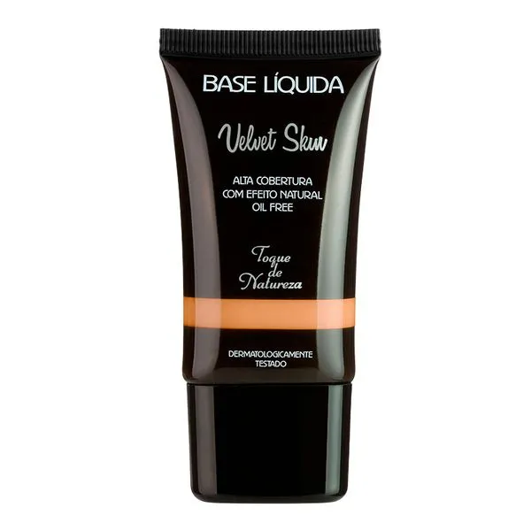 Base Líquida Toque De Natureza Velvet Skin 208
