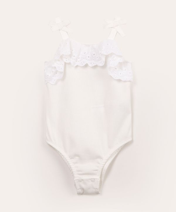 body infantil com babado rendado off white 1