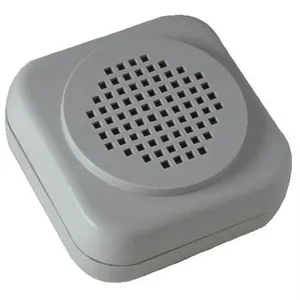 Campainha Eletrônica Quadrada de Sobrepor CE02.1 Bivolt Cinza Claro Danval Campainha Eletrônica Quadrada CE02.1 Bivolt Cinza Claro Danval